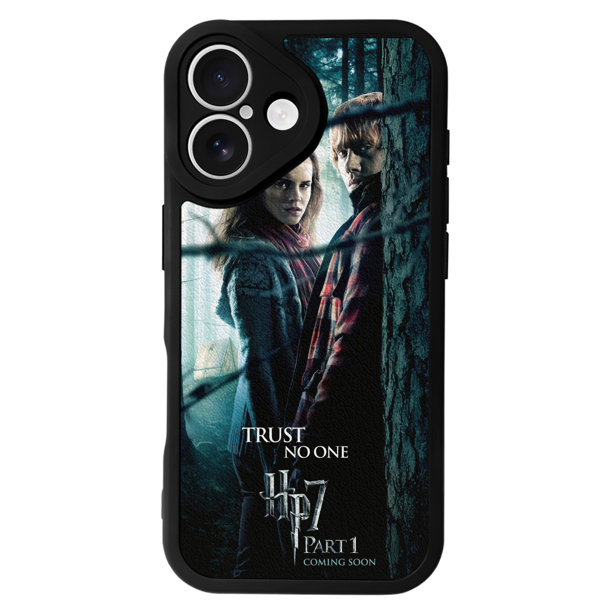 （画像用） Harry Potter ハリー・ポッターシリーズ 【iPhone 16シリーズ対応】シリコンスマホケース（レザー調） 材質：シリコン